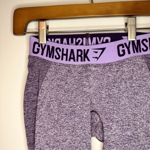GYMSHARK Flex Leggings Purple Dry Moisture size XS - Picture 2 of 6